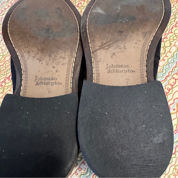 Johnston & Murphy Everett Suede Bit Loafers Size 9m main image 7